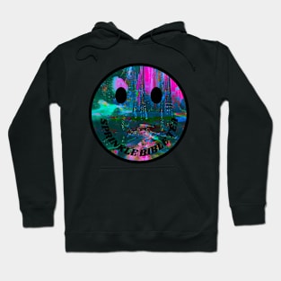 BIBLE TEA - Funny Surreal Bad Translation with Glitch Art Hoodie